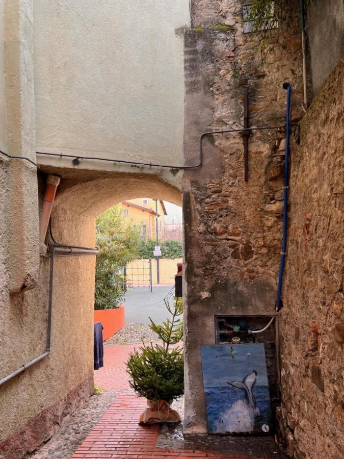 Sea View, In The Old Town Santo Stefano Al Mare Apartment Exterior photo