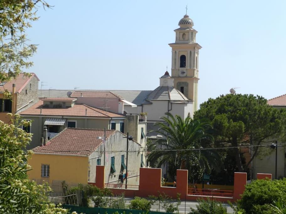 Sea View, In The Old Town Santo Stefano Al Mare Apartment Exterior photo